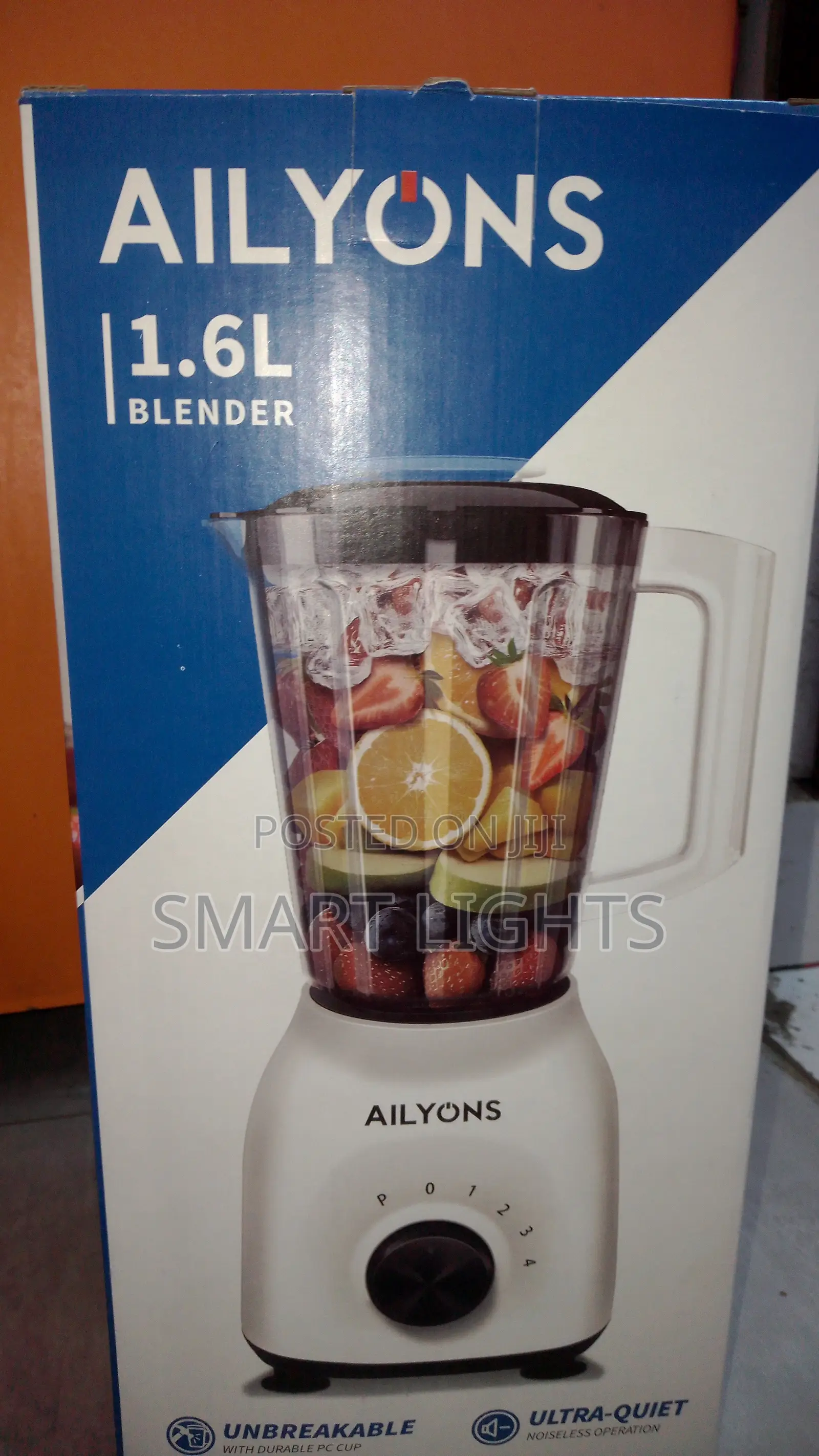 AILYONS 1.6L Electric Blender-Unbreakable Jar