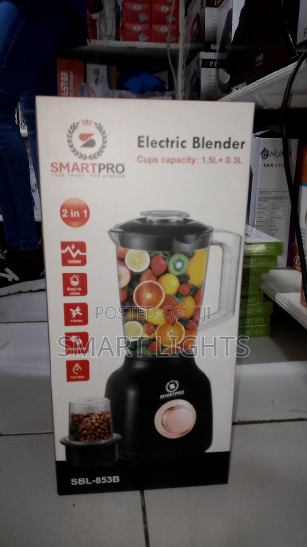SmartPro 2-in-1 Electric Blender Grinder 1.5L