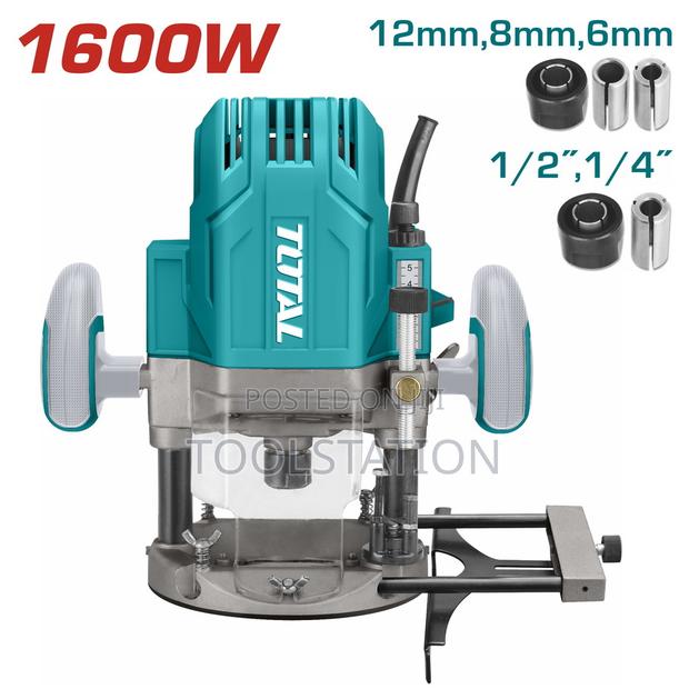 Electric Router Machine 1600w Collet Size:6,8,12mm,1/4",1/2" TR111216