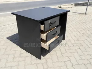 Durable Office Desk With Secured Lockable Drawer