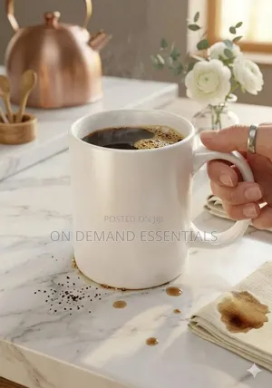 300ml Ceramic Normal Branding White Cup