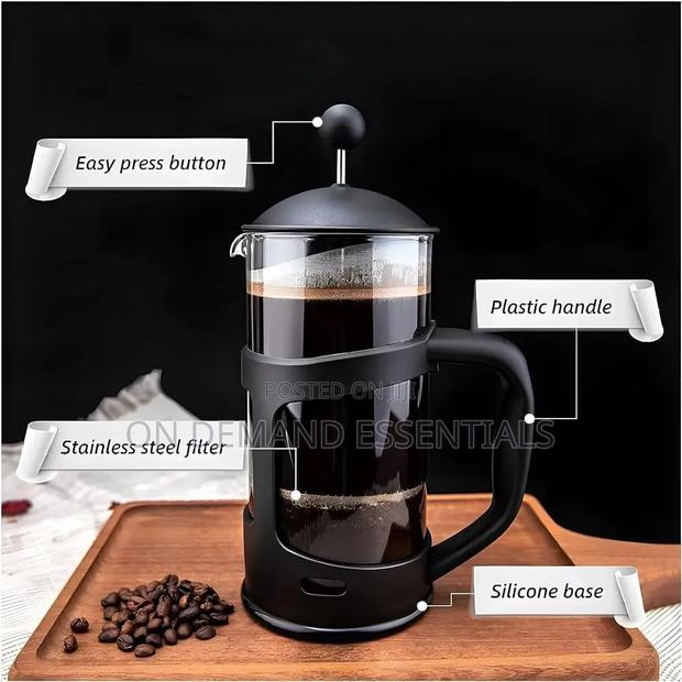 600ml High Quality French Press Coffee Maker - main view