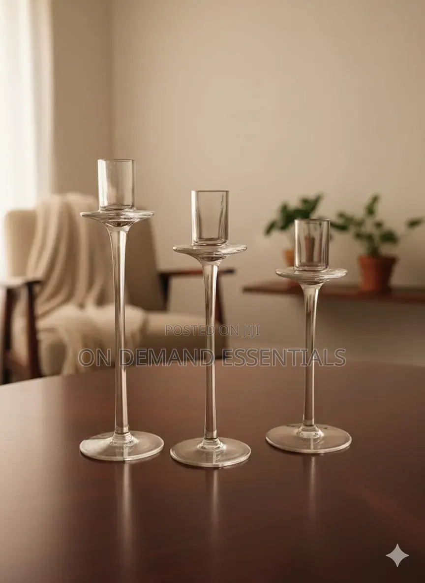 3pc Candle Holders