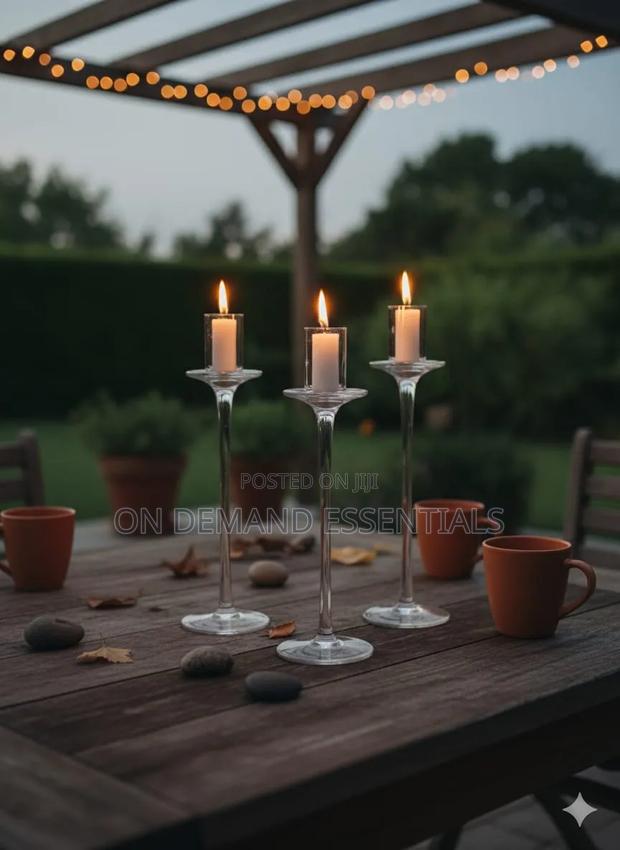 3pc Candle Holders - thumbnail 2