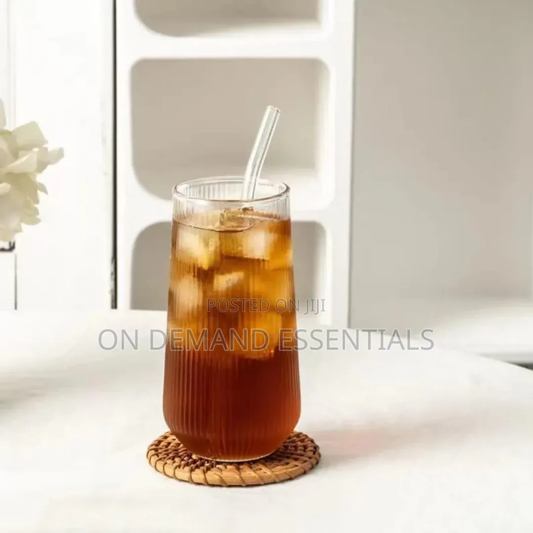 Ribbed High Glass