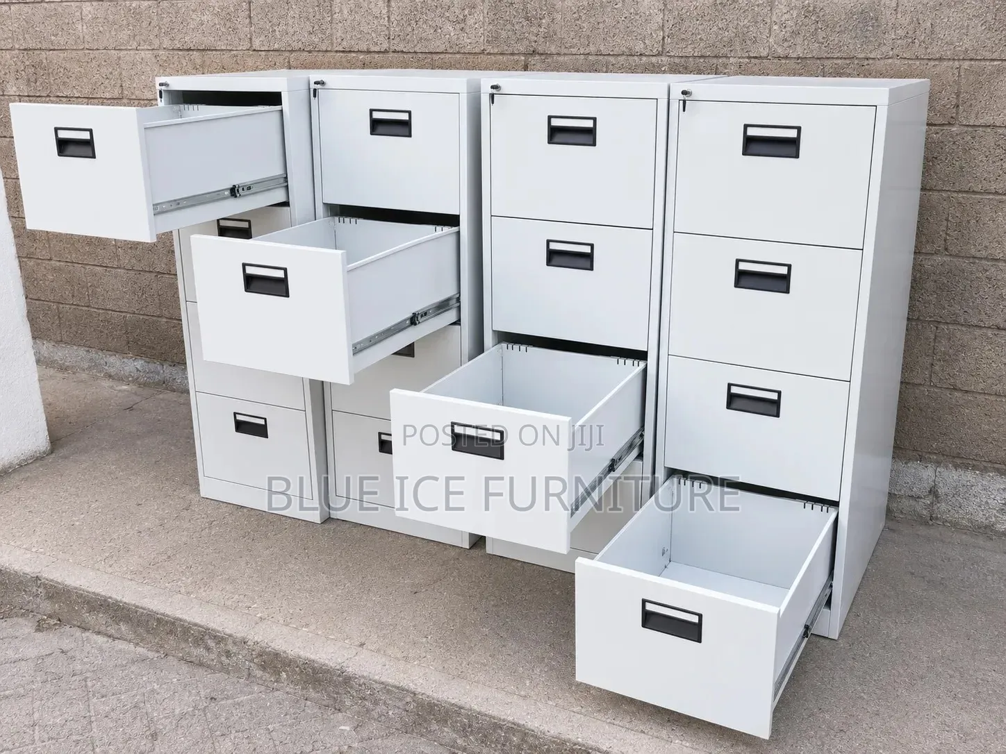Lockable Metal Filling Cabinet-Secure Storage Cabinet
