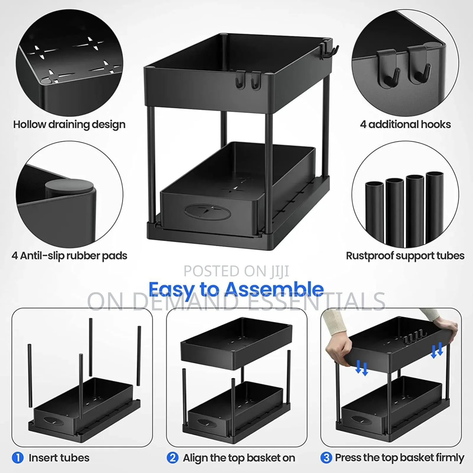 2 Tier Multi-Purpose Rack