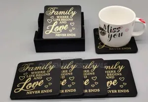Family Write Up Cup Coaster