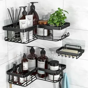 3pcs Set Heavy-Duty Shower Caddy Shelf/Bathroom Organizer