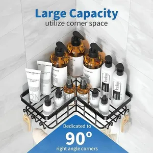 3pcs Set Heavy-Duty Shower Caddy Shelf/Bathroom Organizer