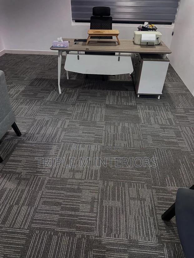 Quality Rubber-Backed Carpet Tiles (50x50cm) | Sold Per Sq Meter