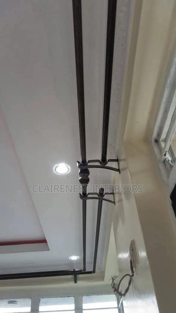 Crafted for Lasting Elegance Powder Coated Window Curtain Rods