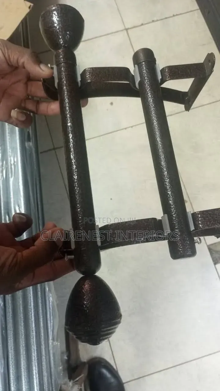 Crafted for Lasting Elegance Powder Coated Window Curtain Rods