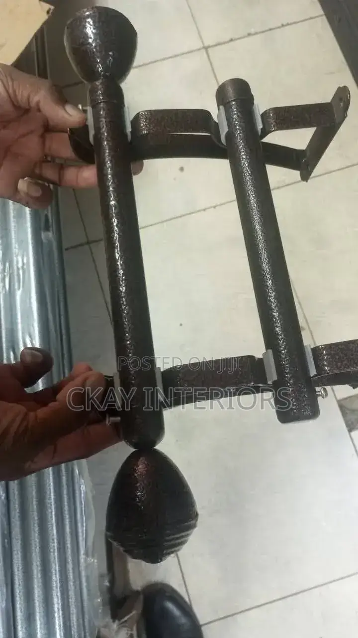 Crafted for Lasting Elegance Powder Coated Window Curtain Rods