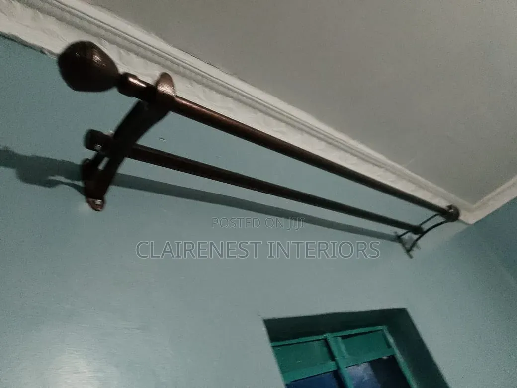 Hold Your Style Together With Powder Coated Window Curtain Rods