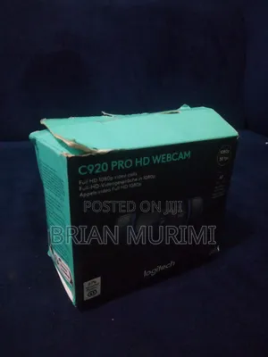 Logitech C920 Pro HD Webcam(Original) Complete With Box