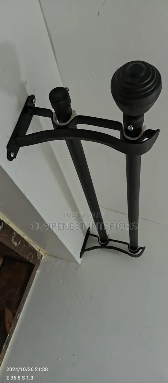 Elegant Rods for Modern Lifestyle Powder Coated Curtain Rods