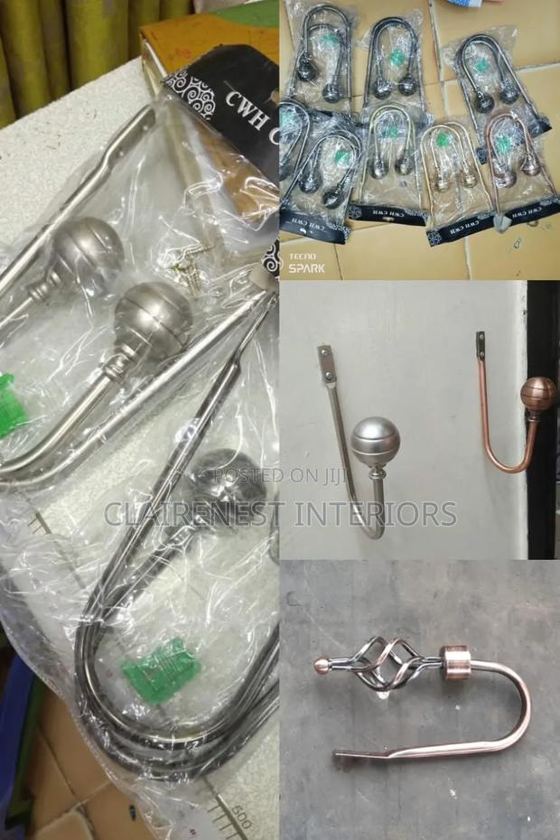 Designed to Enhance Every Interior, Metallic Curtain Holders