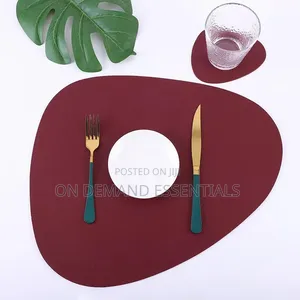 Leather
6pcs Table Mats Plus Coasters