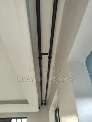 Strong Support for Elegant Leaving, Powder Coated Window Curtain Rods