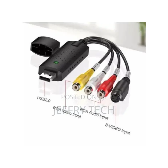 VHS to Digital Converter USB 2.0 Video Converter Audio Capture Card