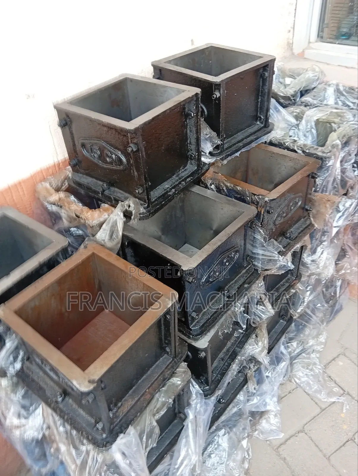 Concrete Cast Iron Cube Moulds 150mm3
