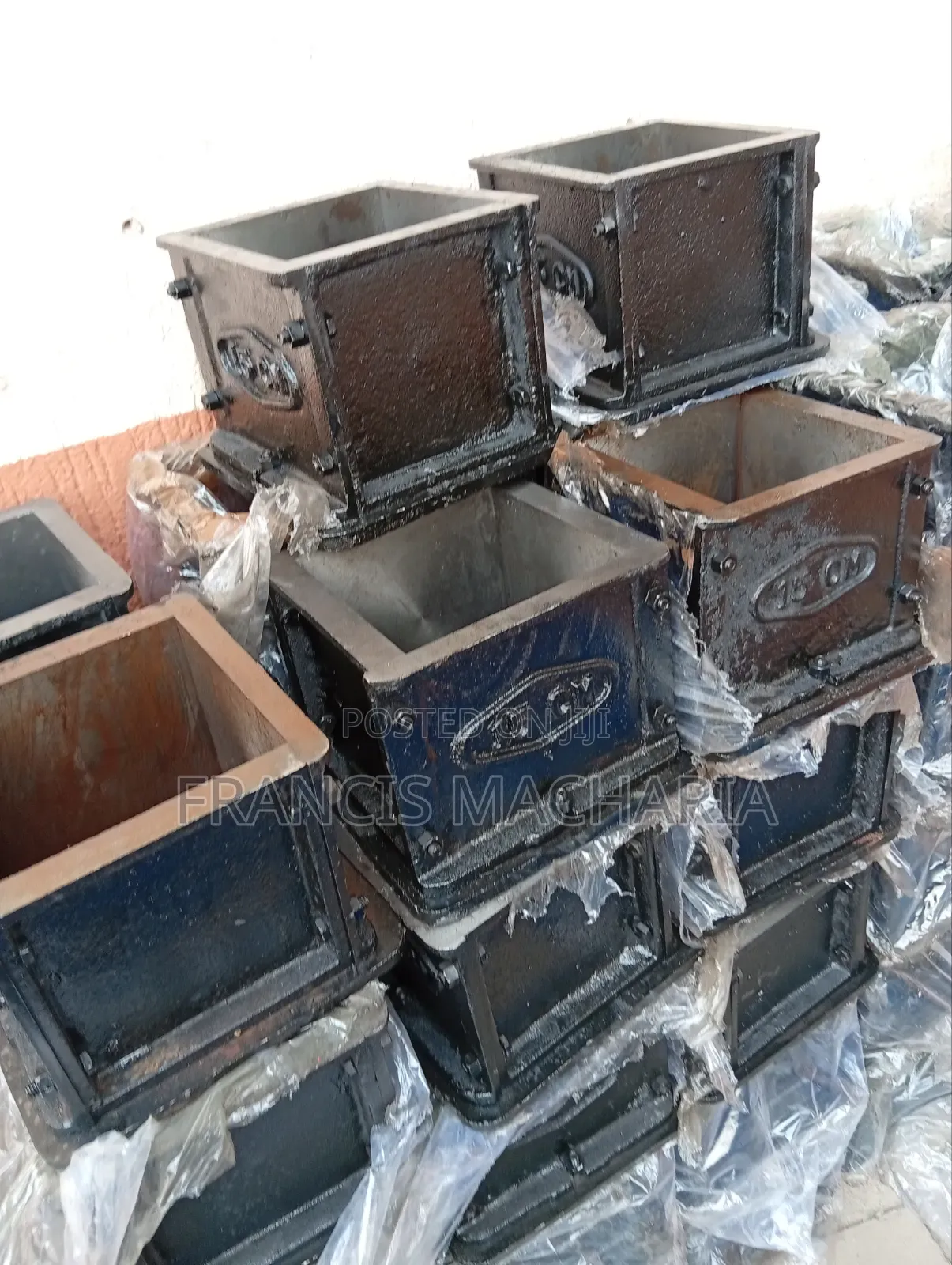 Concrete Cast Iron Cube Moulds 150mm3