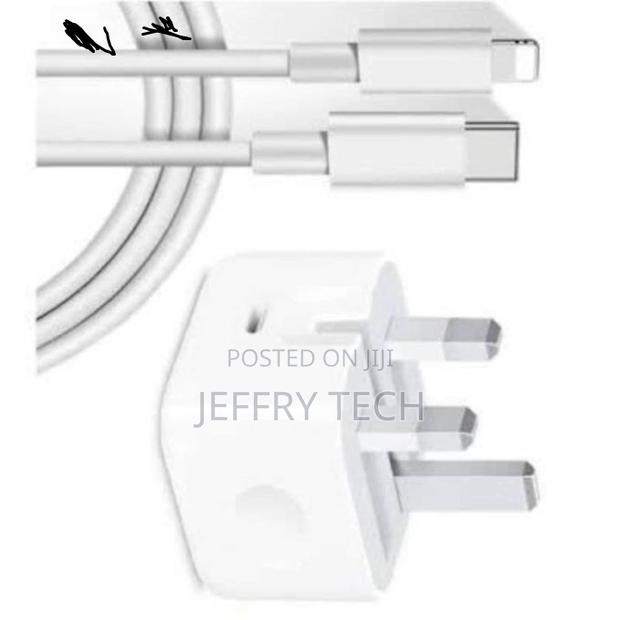 iPhone 14 Pro Max USB-C Power Adapter USB- C to Lightning Cable - thumbnail 2