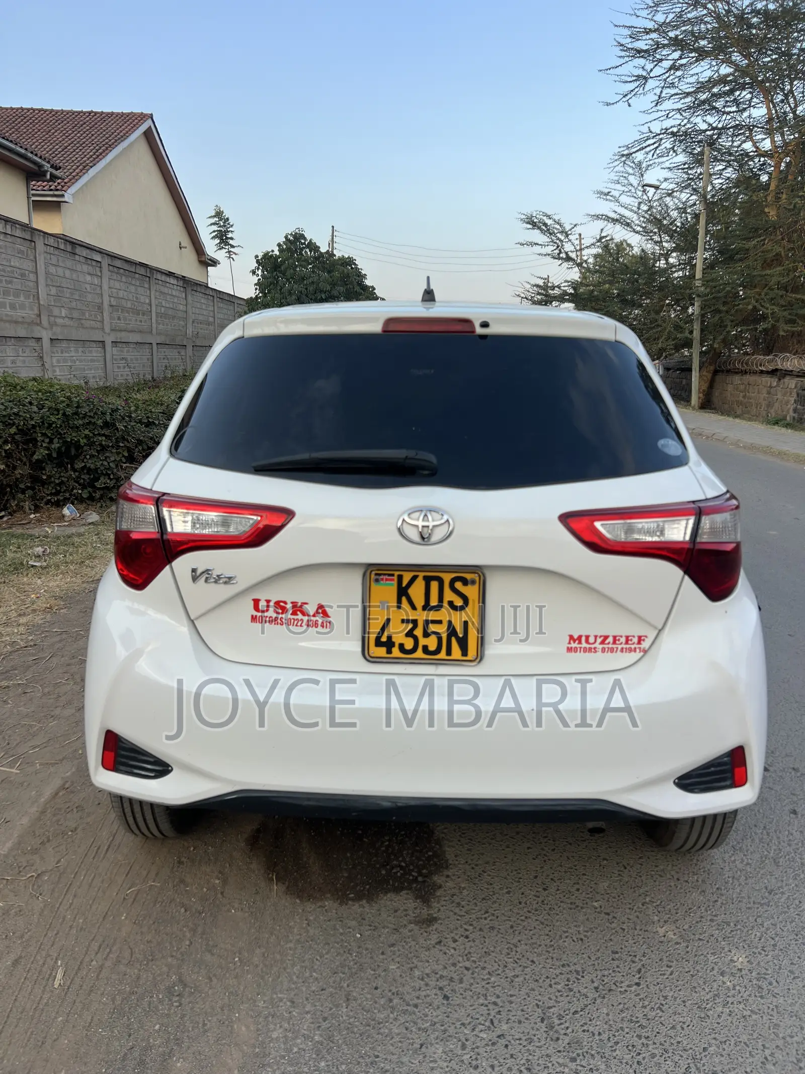 Toyota Vitz 2017 White