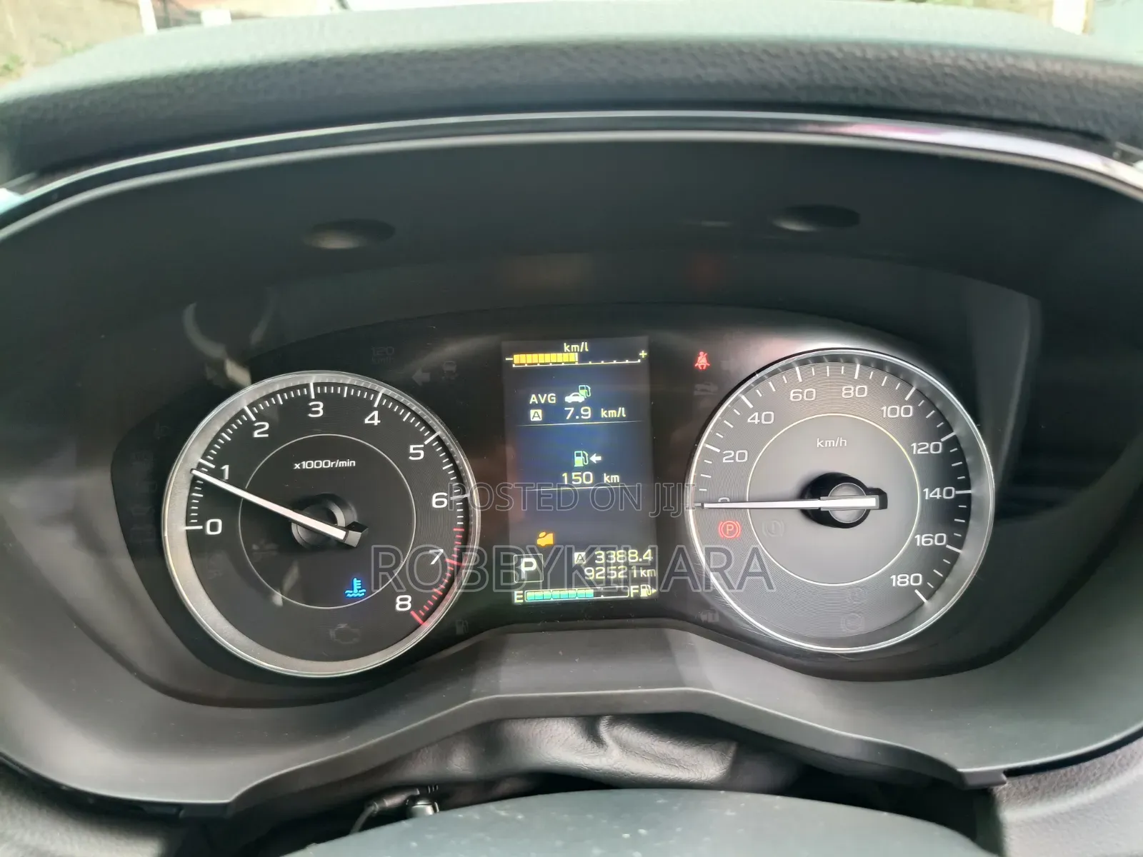 Subaru Impreza 2017 Black