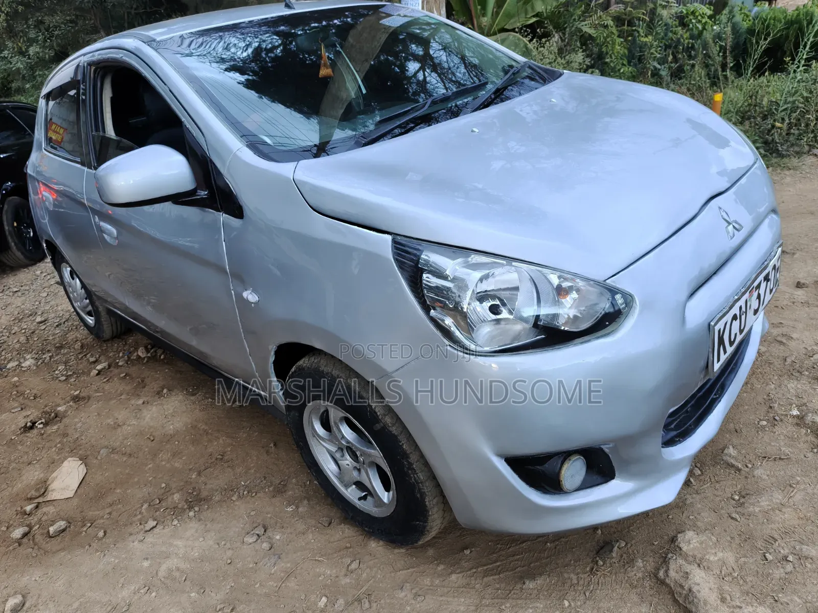 Mitsubishi Mirage 2012 Silver