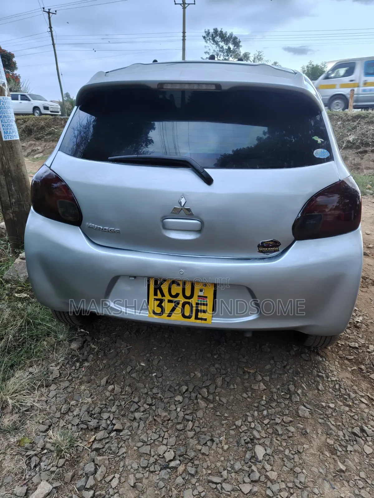Mitsubishi Mirage 2012 Silver