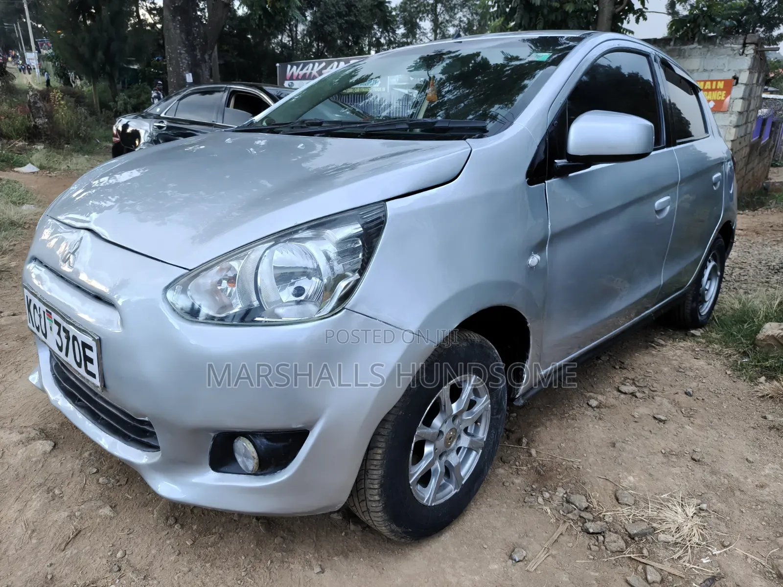 Mitsubishi Mirage 2012 Silver