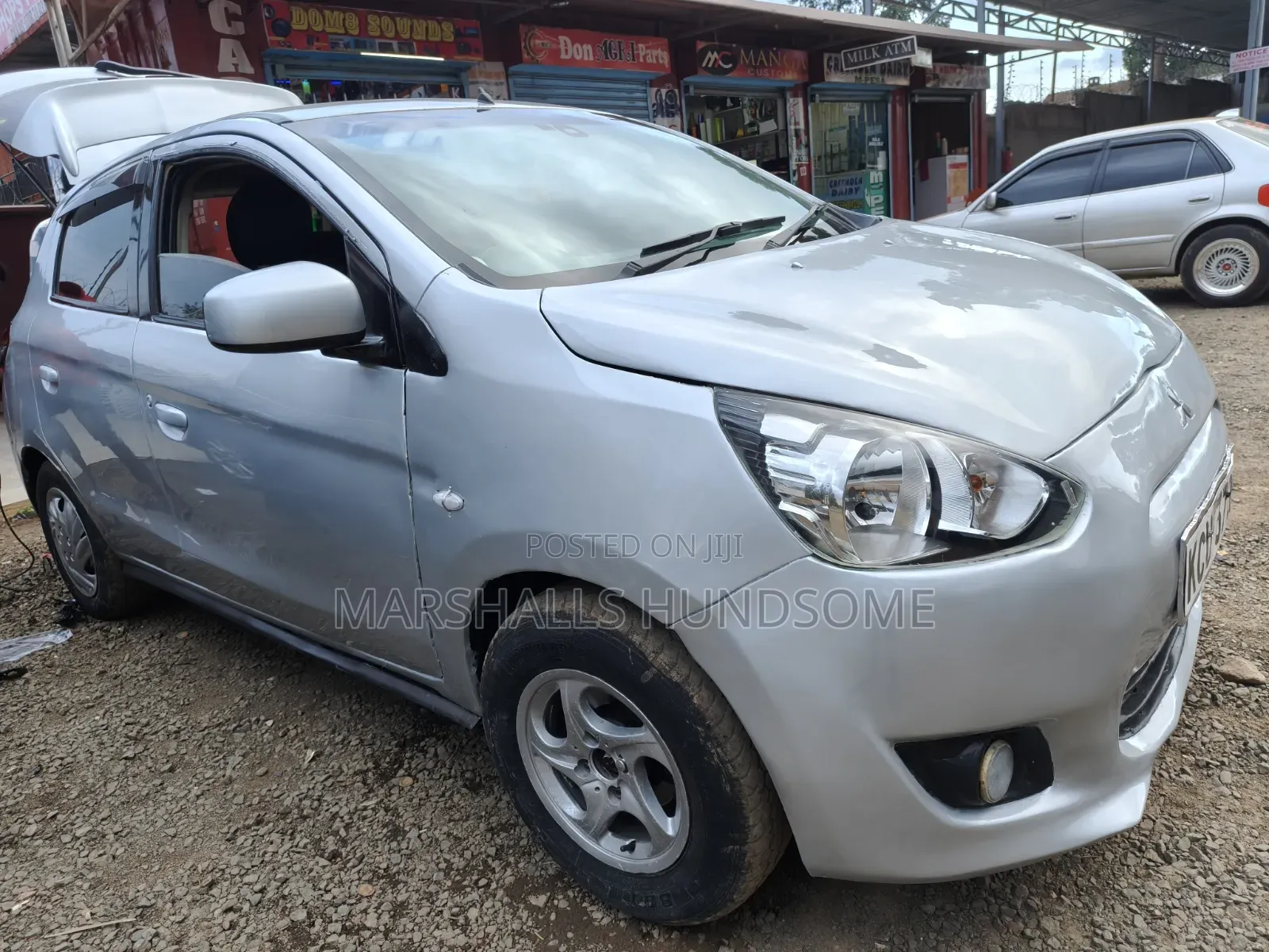 Mitsubishi Mirage 2012 Silver