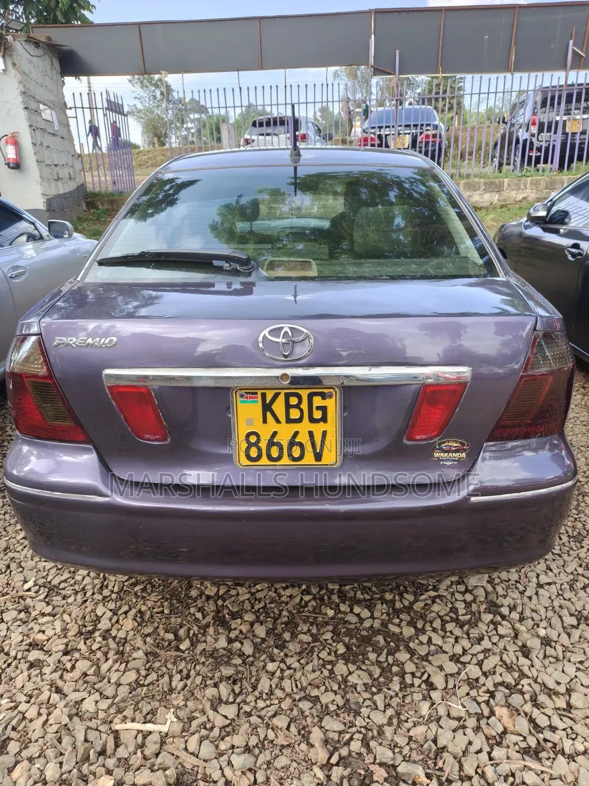 Toyota Premio 2005 Purple