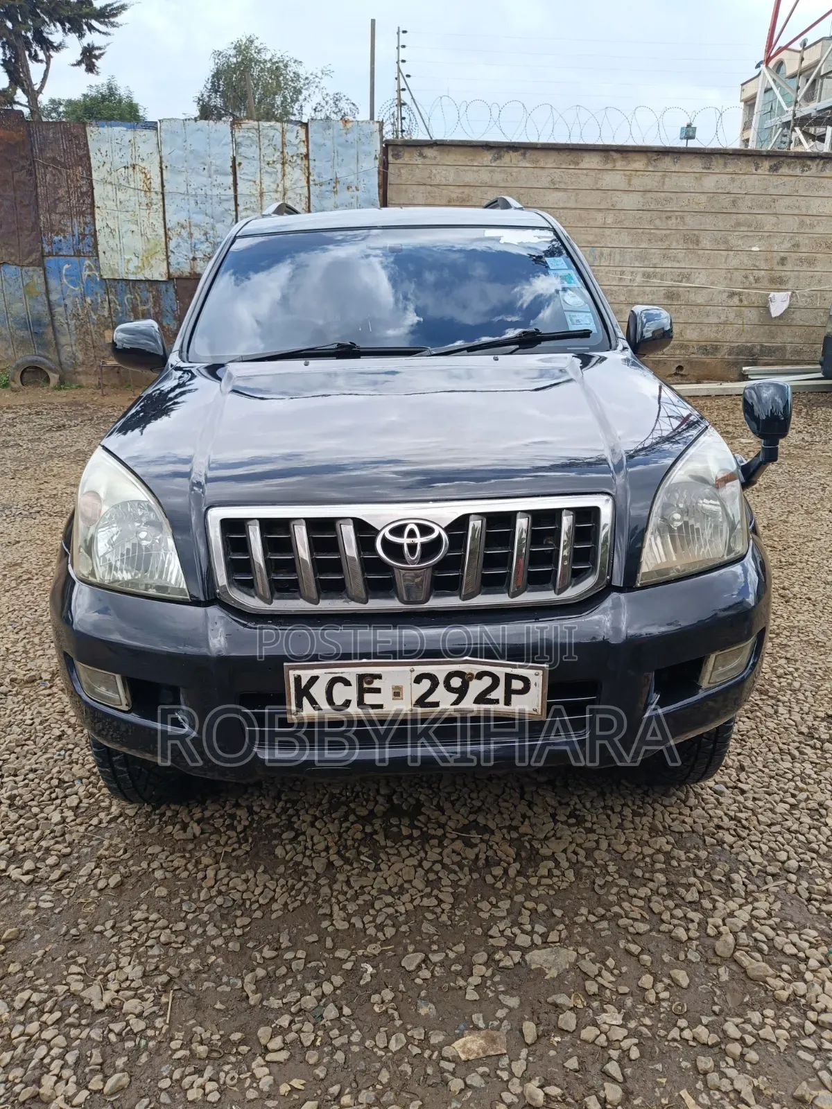 Toyota Land Cruiser Prado 2008 Black