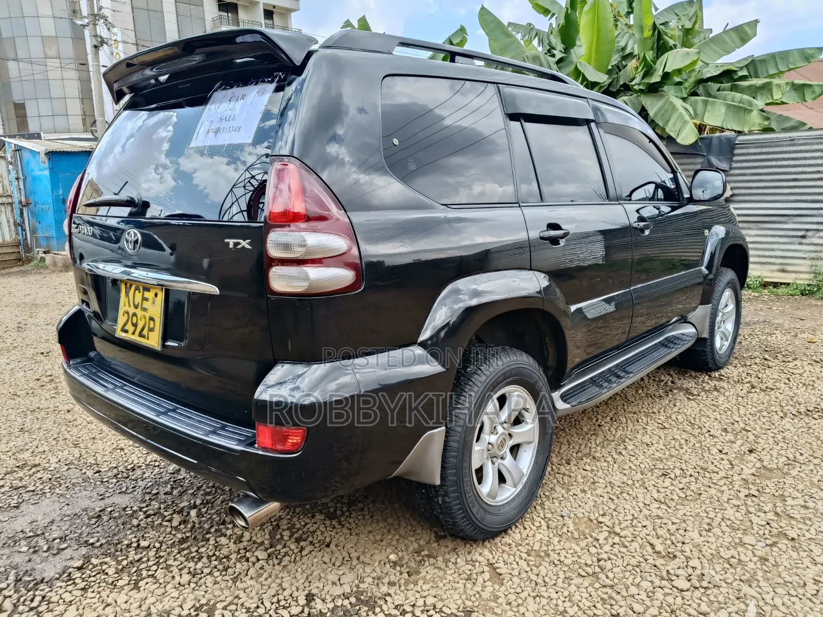 Toyota Land Cruiser Prado 2008 Black
