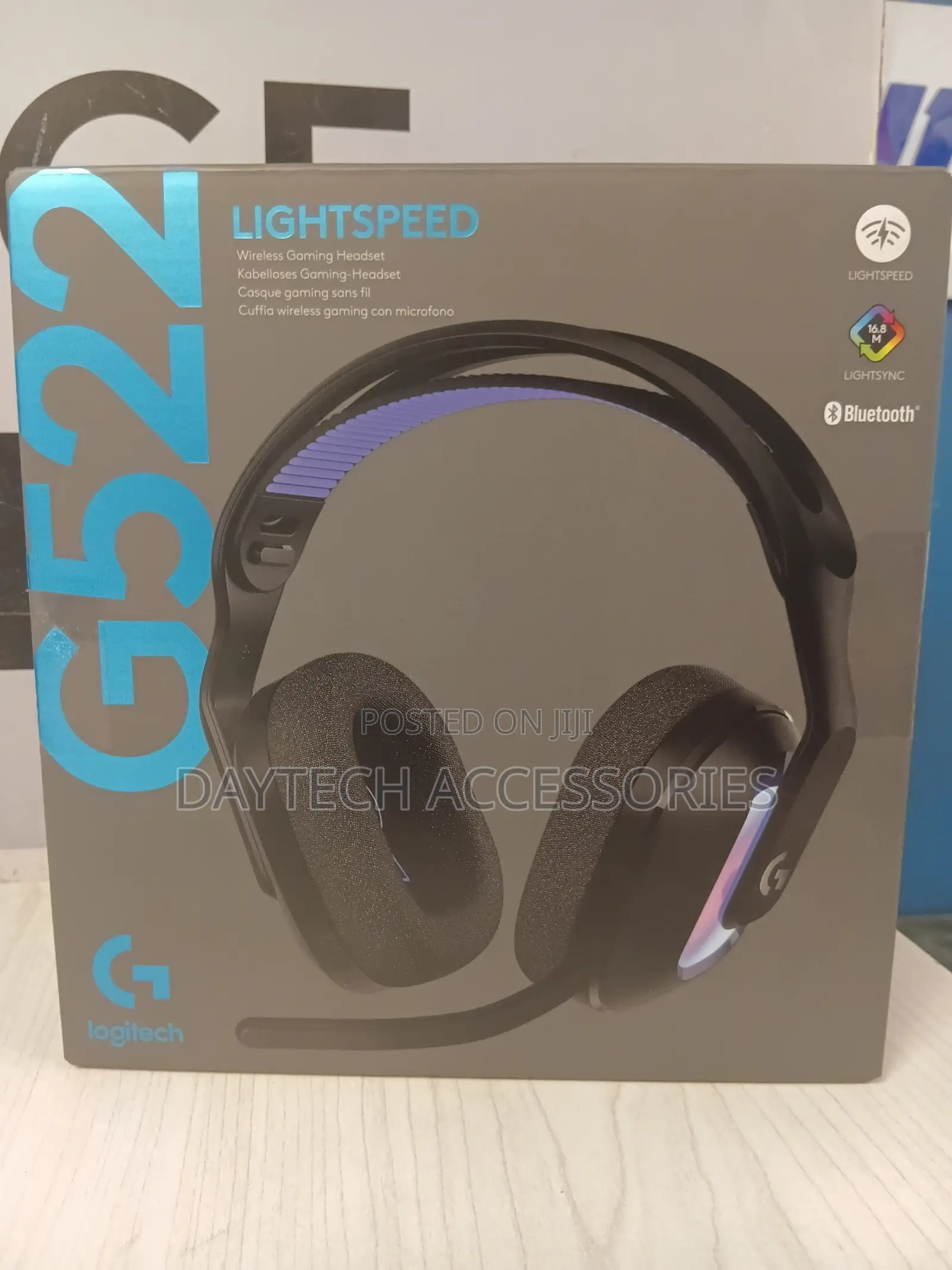 Logitech G522 Lightspeed Gaming Headset for PC Bluetooth USB-C.
