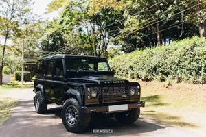 Land Rover Defender Puma 110 2.4 TD 2010 Black