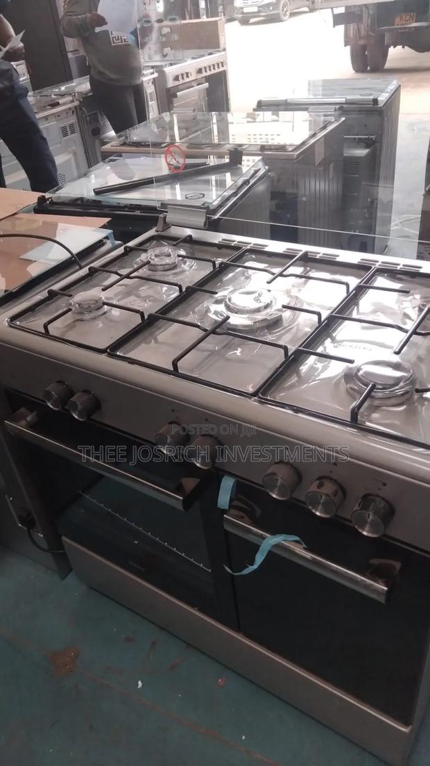 Simfer 5 Burner Standing Cooker Full Gas 90 *60 With Gas Compartment