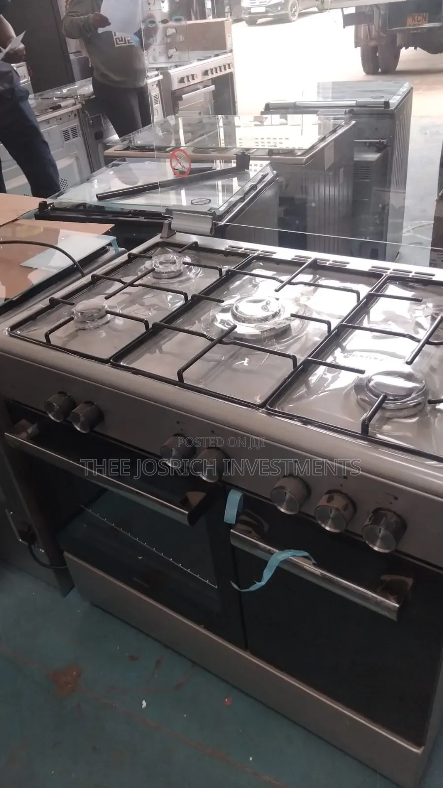 Simfer 5 Burner Standing Cooker Full Gas 90 *60 With Gas Compartment