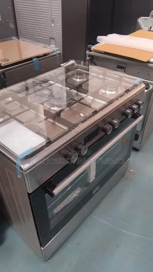 Simfer 5 Burner Standing Cooker Full Gas 90 *60 With Gas Compartment