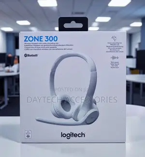 Logitech Zone 300 Wireless Bluetooth Headset – Midnight Black