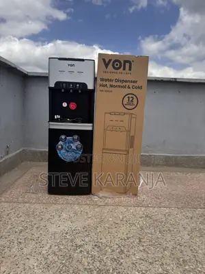 Von 3 Taps Water Dispenser With Child Lock Hot Cold and Normal