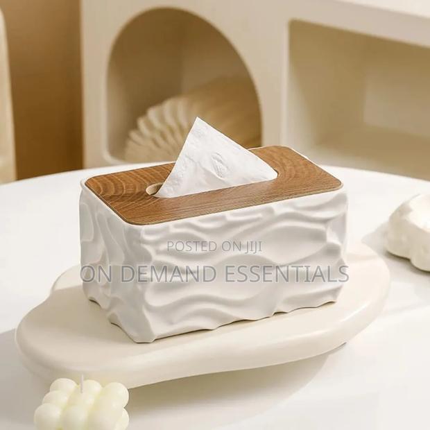 Luxury Wave Texture Tissue Box / Serviette Holder - thumbnail 5