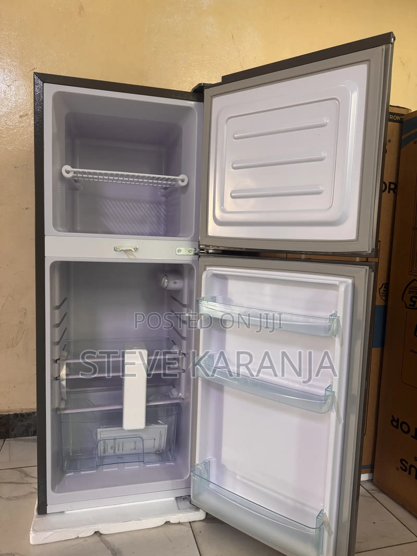 138L Double Door Fridge Vision Plus