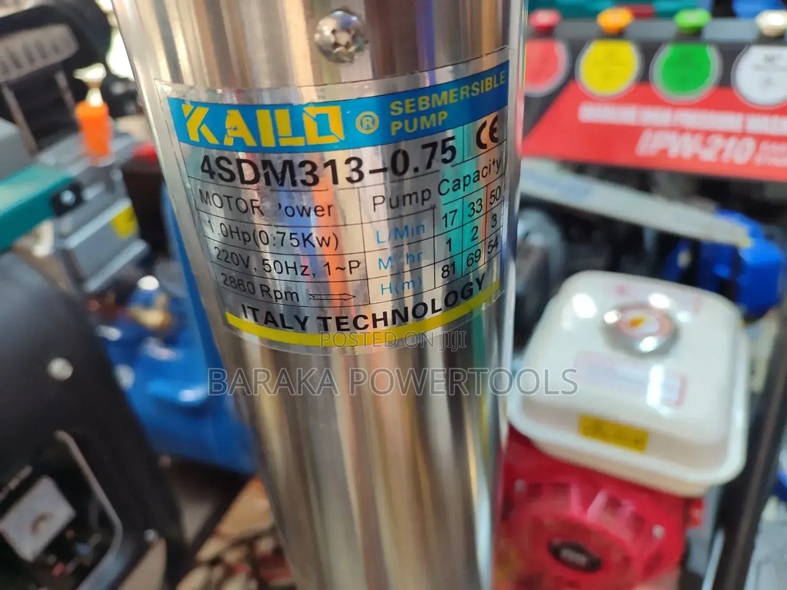 1hp Kailo Submersible Pump