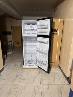 Haier 366L Double Door Fridge 3 Stars Energy Efficient Refrigerator