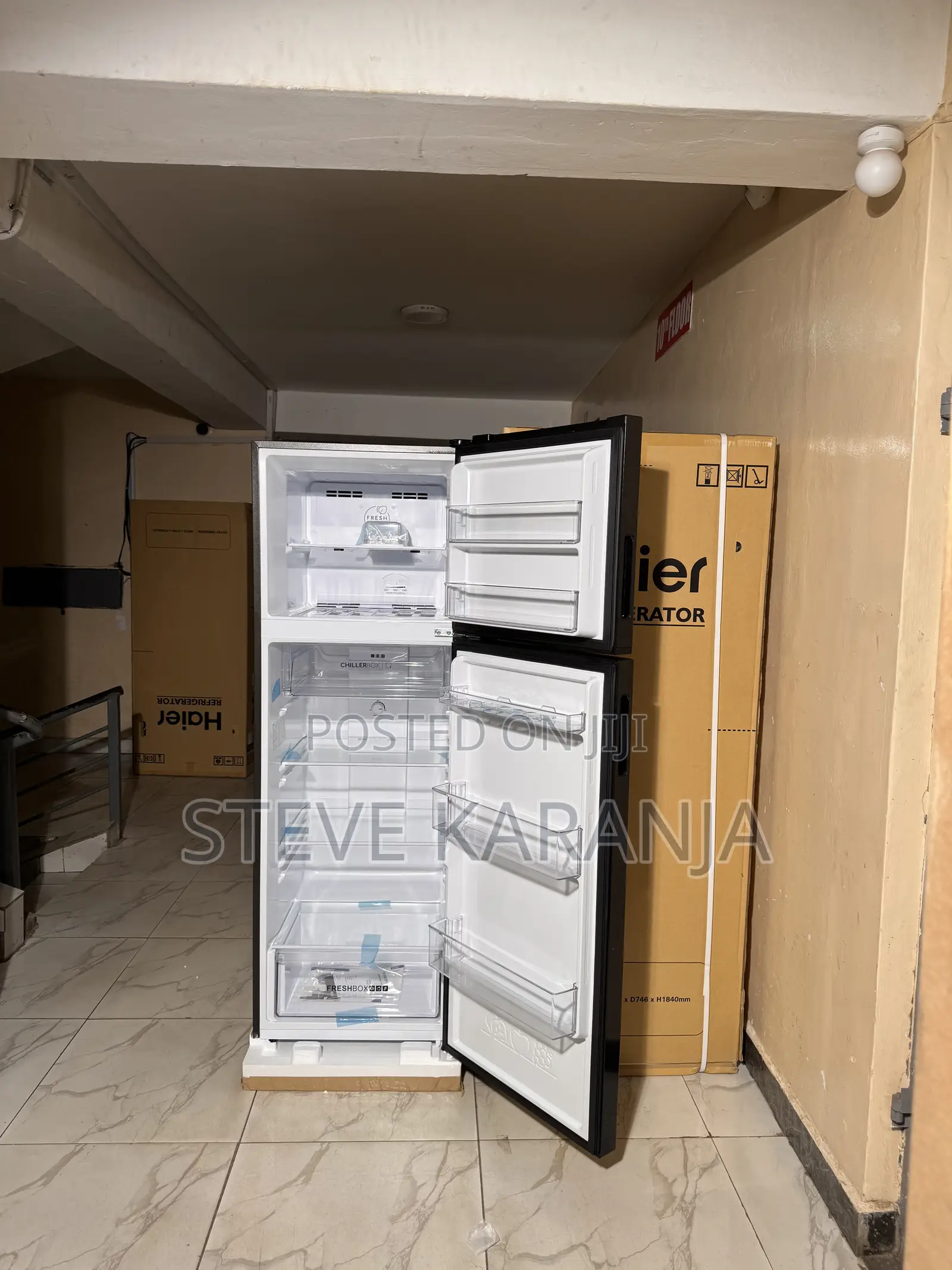 Haier 365L Double Door Refrigerator for Home or Office Use