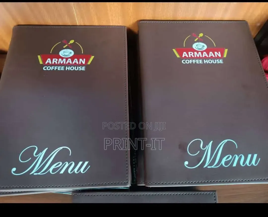 Branded Menu Holders